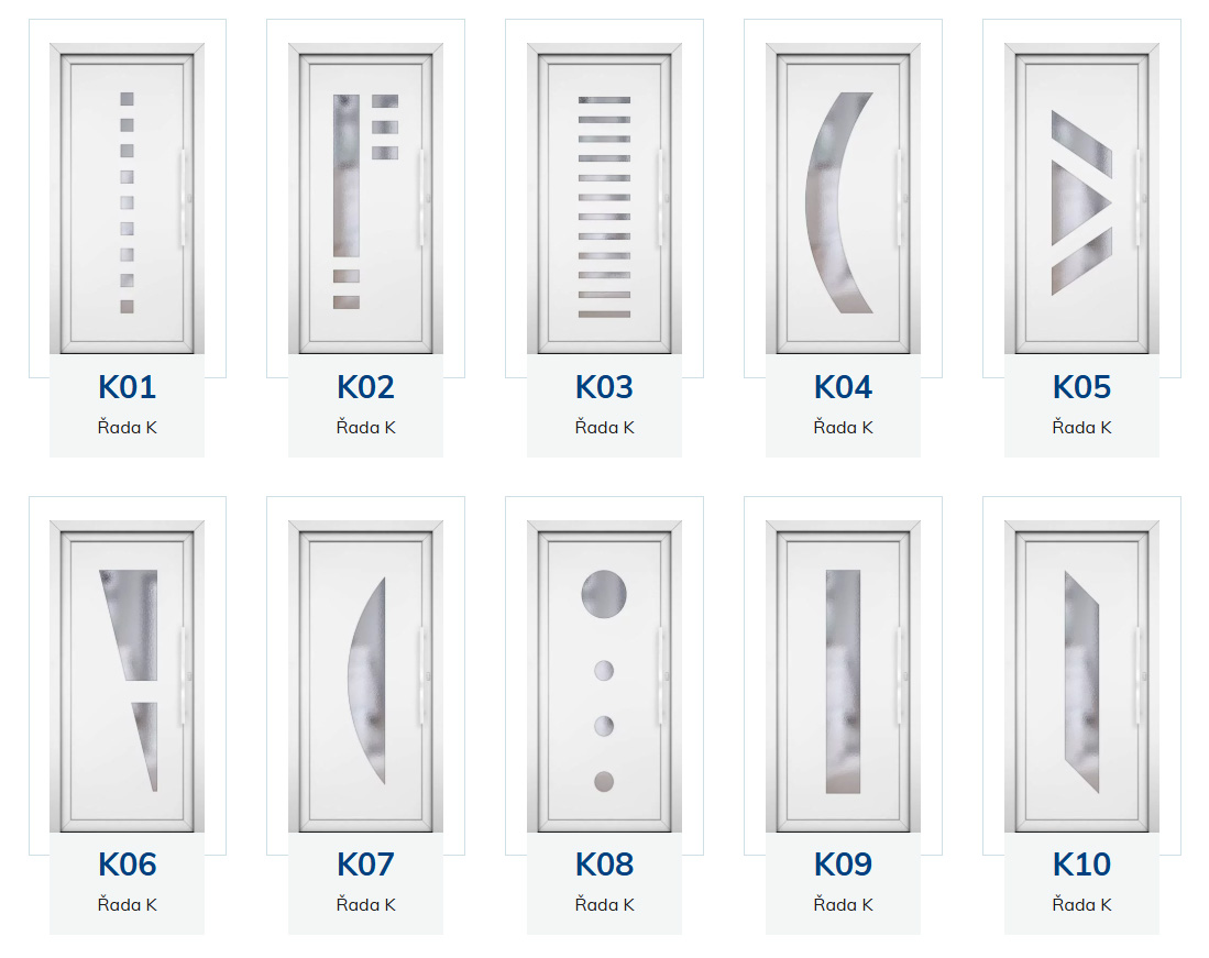 Katalog moderních dveří